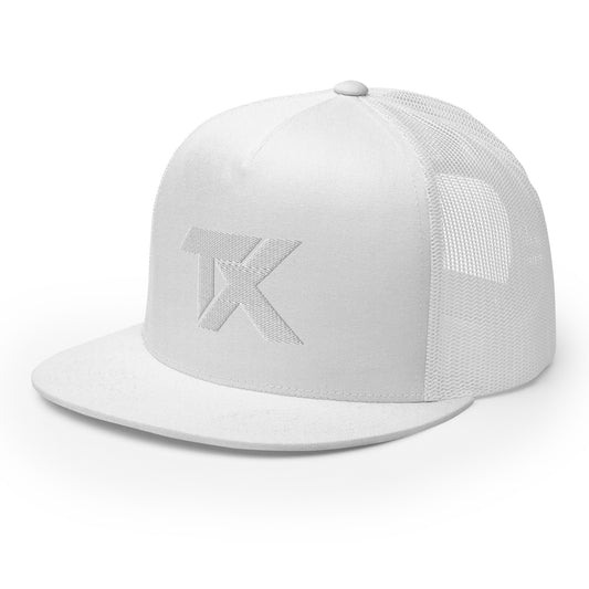 TX LOGO CAP FULL WHITE