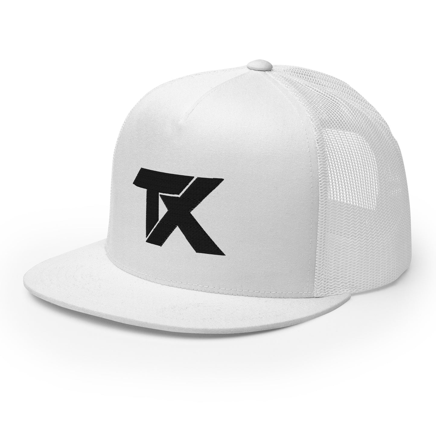 TX LOGO CAP WHITE/BLACK LOGO