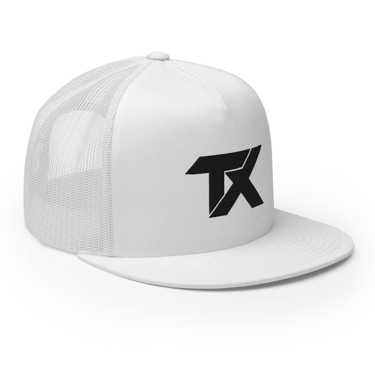 TX LOGO CAP WHITE/BLACK LOGO